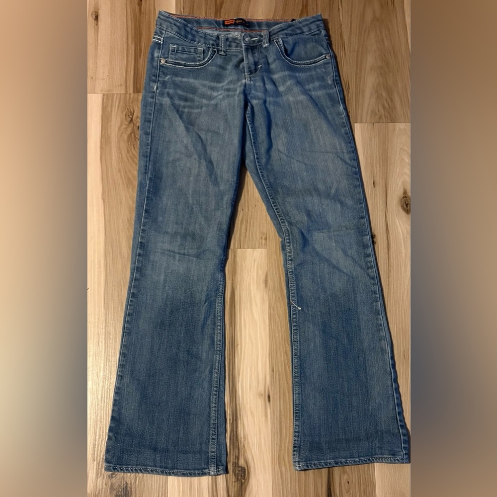Girls Levi Bootcut Denim Jeans